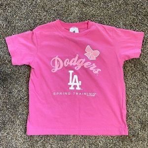 Little Girls Dodgers Tee